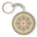 Graphic Patterned Key Chain keychains