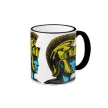 Graphic Roman Gladiator Coffee Mug