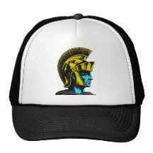 Graphic Roman Gladiator Trucker Hat
