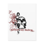 Graphic Skull postcards