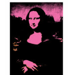 Graphic Tee Mona Lisa Pink and Black t-shirts