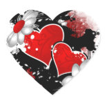 Graphisme pour la Saint-Valentin - stickers