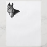 Graphite Horse Head Flyer