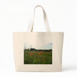 Grass and Poppy Field Bag
