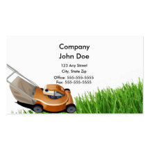 Grass Business Card