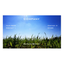 Grass Co. Business Card Templates