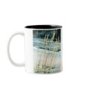 Grass in the snow mugs
