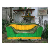Grass sofa photo art