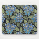 Grasset's Blue Flowers - Mousepad