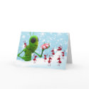 Grasshopper and Ants Chirstmas CardGrasshopper and