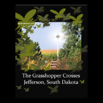 Grasshopper Crosses cards/invitations invitations