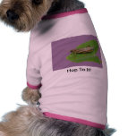 Grasshopper On A Leaf pet clothing