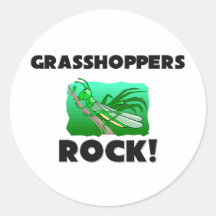 Grasshoppers Rock Stickers