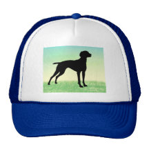 Grassy Field Vizsla t-shirts & gifts Trucker Hat