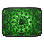 Grassy Green Kaleidoscope Mandala Folio Planner