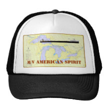 Grate Lakes Ship Cap Mesh Hat