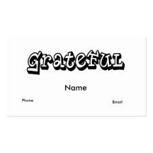 Grateful Business Cards