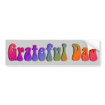 Grateful Dad bumper stickers