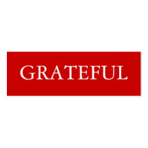 Grateful Place Tags Business Card Templates