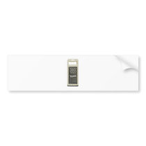 grater bumper sticker