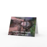 Gratitude for Laughter and Friends Cards