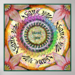 Gratitude Mandala posters