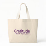 Gratitude - Thought Shapers™ Tote Bag