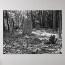 Grave grey posters