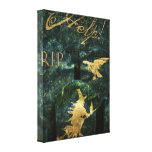 Gravestone Hell Canvas Prints
