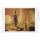 Gravity 1 greeting card