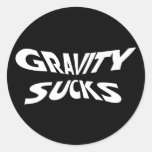 Gravity Sucks Stickers