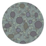Gray circles sticker
