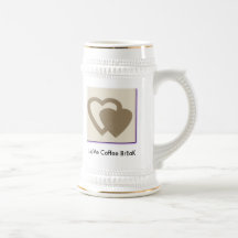 GRAY HEART, LoVe Coffee BrEaK Coffee Mugs