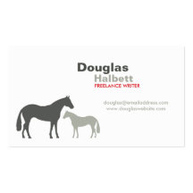GRAY HORSES No. 2 Business Card
