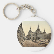 Graz, court house, Styria, Austro-Hungary classic Key Chain