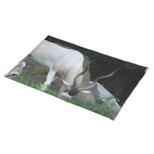 Grazing Addax Placemat