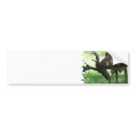 Grazing Deer Bumper Sticker