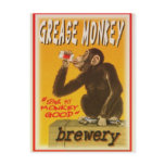 grease monkey brewery postcards