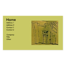 GREASE STAINED BUSINESS CARD TEMPLATE
