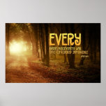 Great Achievement Inspirational Poster Print