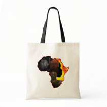 Great Africa Vision Tote Canvas Bags