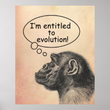 Great Ape Evolution Entitlement Posters