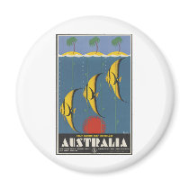 Great Barrier Reef Australia Magnets