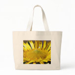 Great Big Yellow Flower Macro Image bags