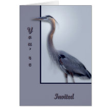Great Blue Heron Greeting Card