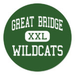 Great Bridge - Wildcats - High - Chesapeake stickers