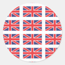 Great Britain Union Jack Flag Stickers
