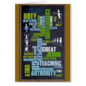 Great Commission Mathew 28 Chalkboard cards