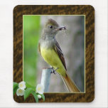 Great Crested Flycatcher Mousepad