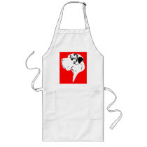 Great Dane Big Head merle Apron